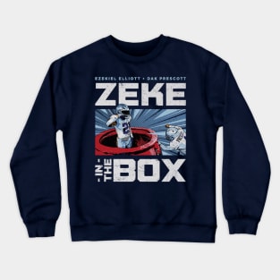 Ezekiel Elliott Dallas Zeke In A Box Crewneck Sweatshirt